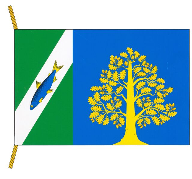 флаг муниципального образования «Майнский район».