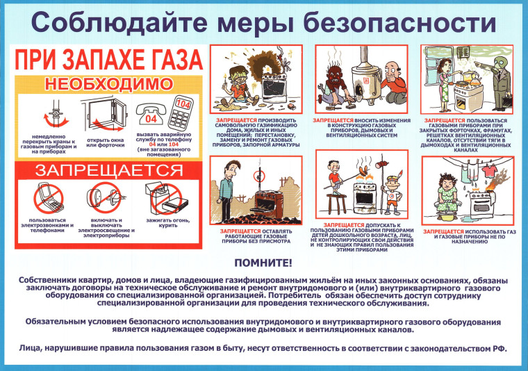 ВНИМАНИЕ! Главные правила безопасного использования газа в быту. ВНИМАНИЕ! Главные правила безопасного использования газа в быту.